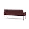 Lesro Mystic Lounge Reception Sofa, Black, RF Nebbiolo Upholstery ML1601 - alternate 2